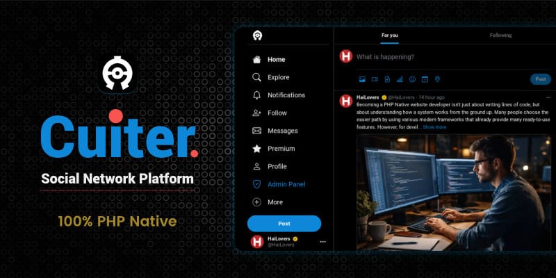 Cuiter - Social Network Platform