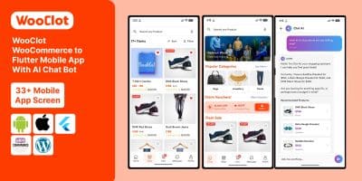 WooClot - WooCommerce to Flutter App With AI
