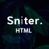 Sniter - One Page Parallax HTML5 Template